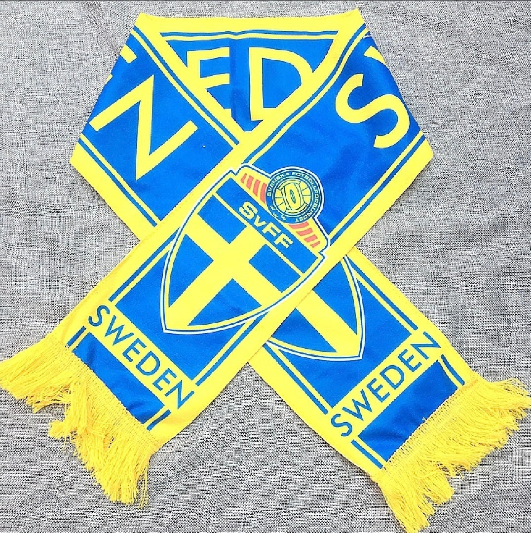 Official Sweden National Football Team Scarf