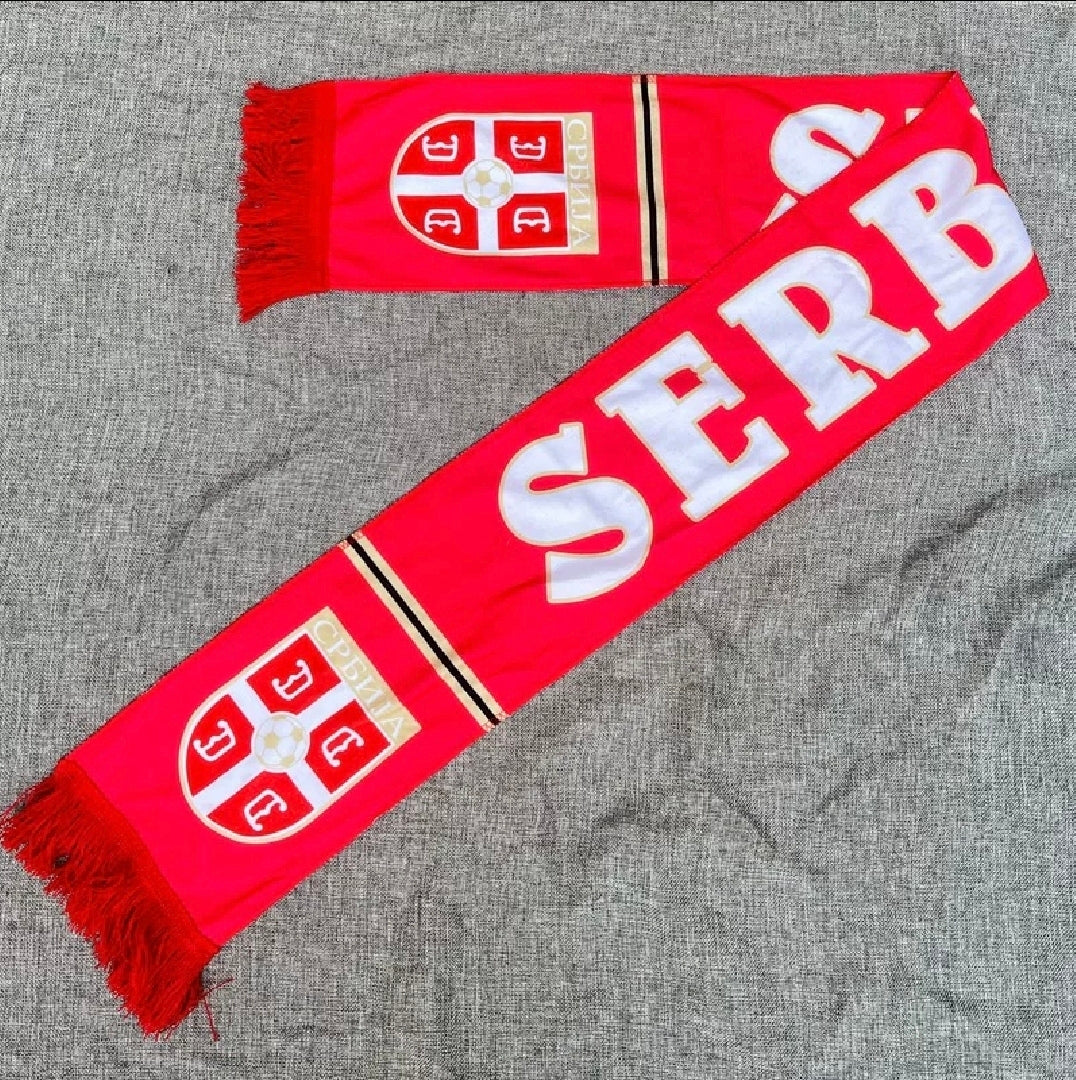 Official Serbia National Football Team Scarf