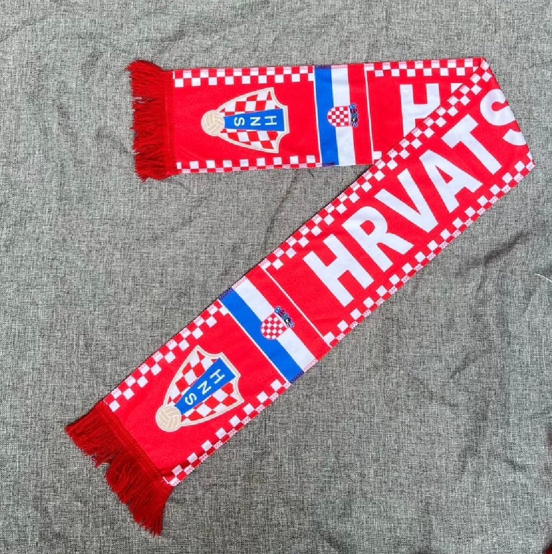 Official Croatia National Football Team Scarf