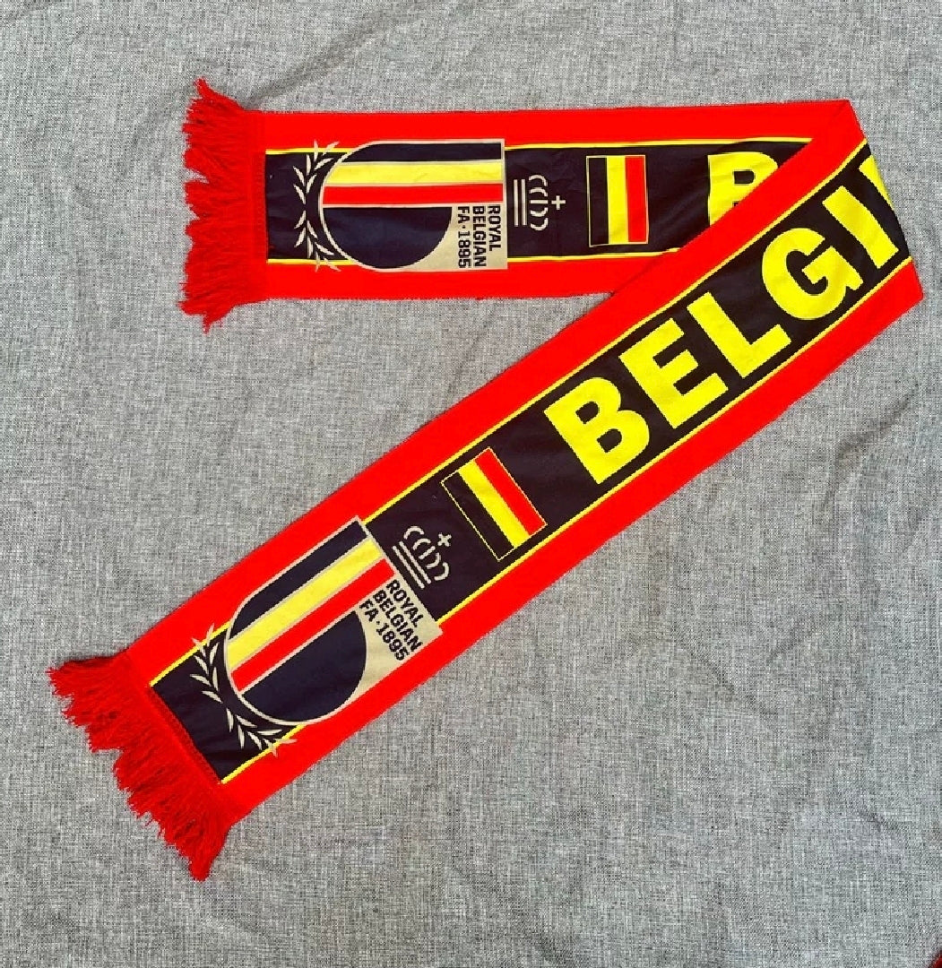 Official Belgium National Football Team Scarf
