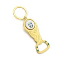 Brazil National Team Official Trophy Bottle Opener Keychain
