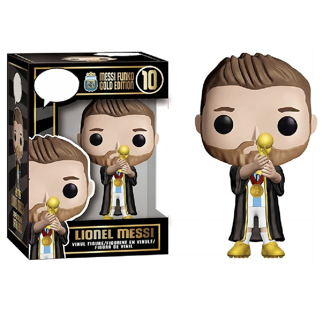 Lionel Messi World Champion Vinyl Figure - Traditional Qatar Bisht Edition