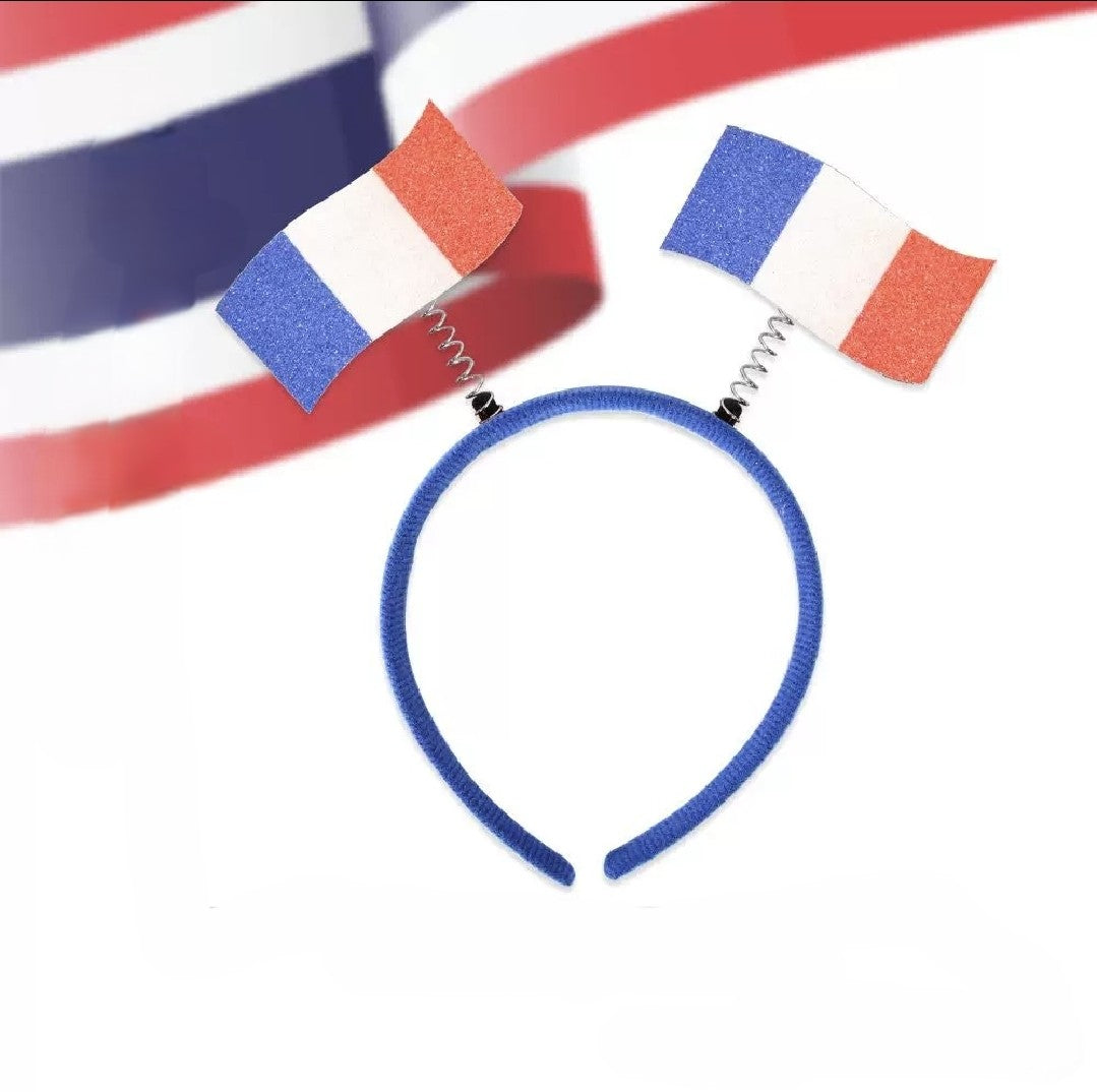 France National Flag Headband
