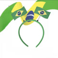 Brazil National Flag Headband