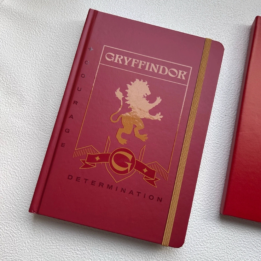 Harry Potter Hardcover Notebook - Gryffindor Courage & Determination