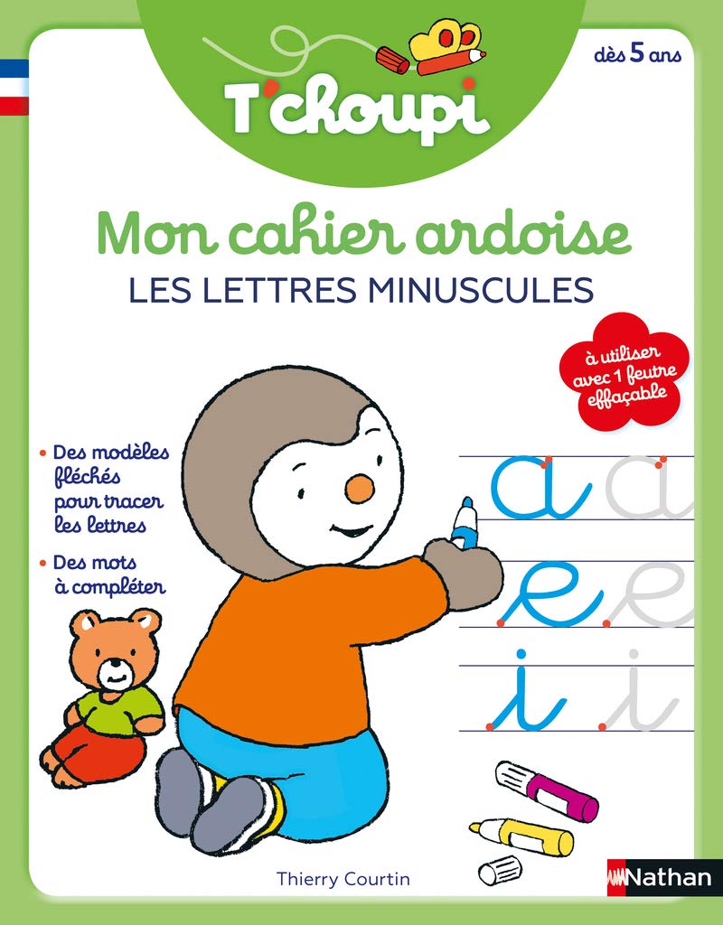 Nathan Tchoupi Mon Cahier Ardoise Les Lettres Minuscules