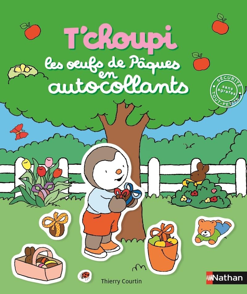Nathan Tchoupi Les Oeufs De Paques En Autocollants
