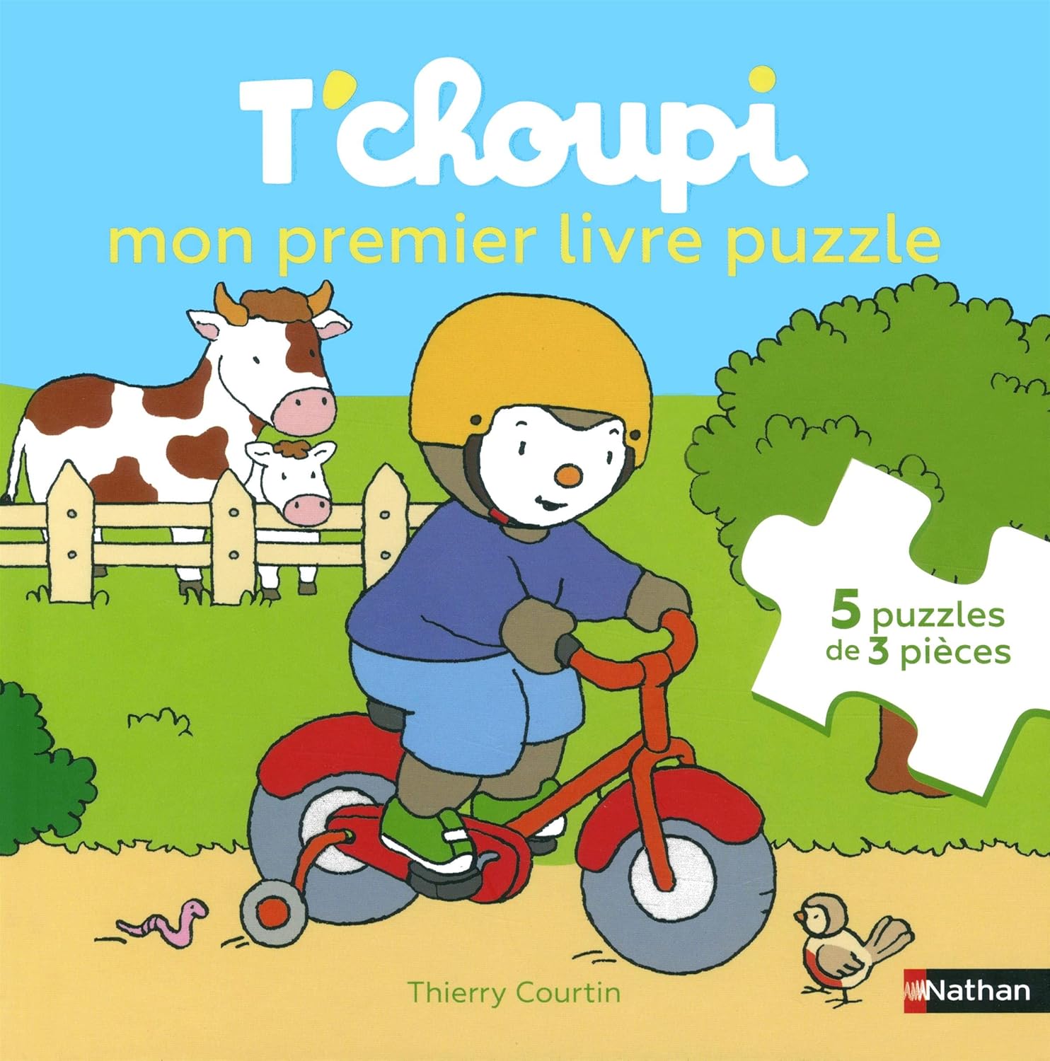 Nathan Tchoupi Mon Premier Livre Puzzle