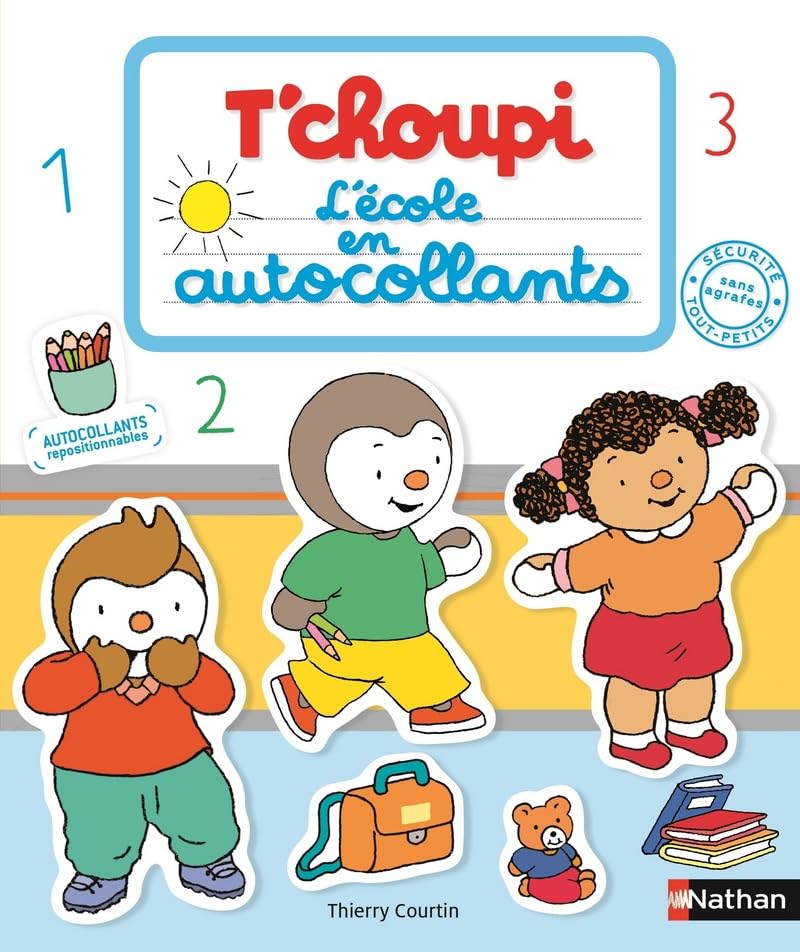 Nathan Tchoupi L Ecole En Autocollants