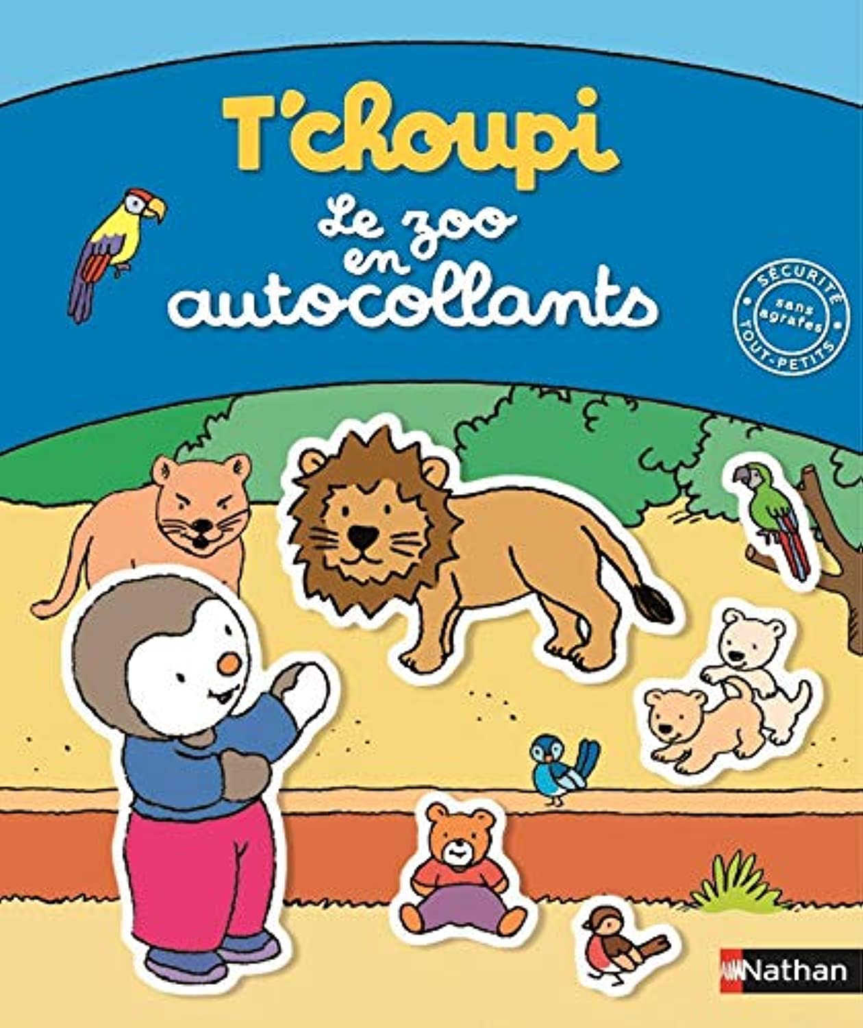 Nathan Tchoupi Le Zoo En Autocollants