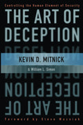 The Art of Deception by Kevin D. Mitnick & William L. Simon (Paperback)