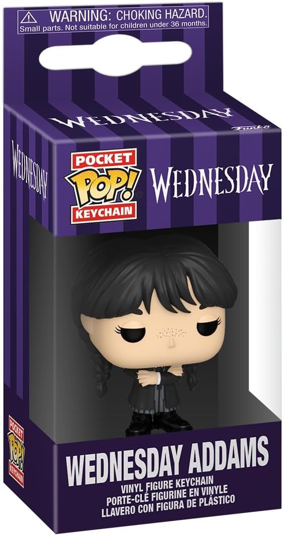 Original Funko Pocket Pop! Keychain - Wednesday Addams