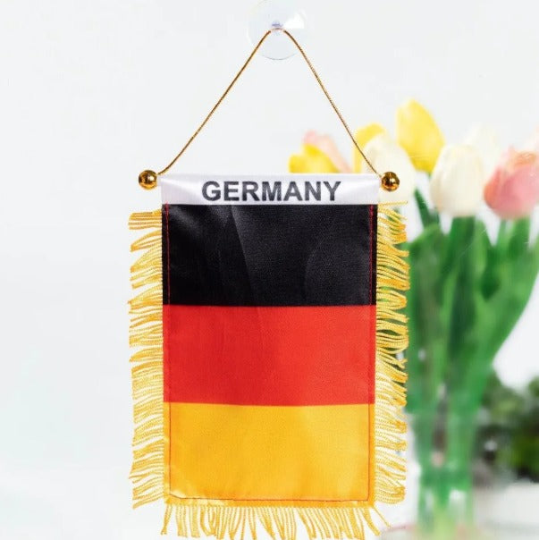 Hanging Pennant Flag - Germany