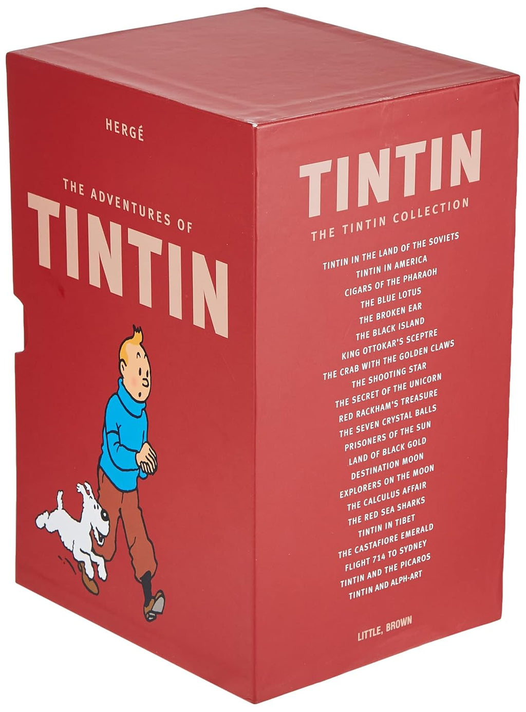 The Complete Adventures of Tintin - 8 Book Set (Hardcover)