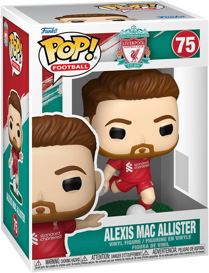Original Funko Pop! Liverpool FC - Alexis Mac Allister #75