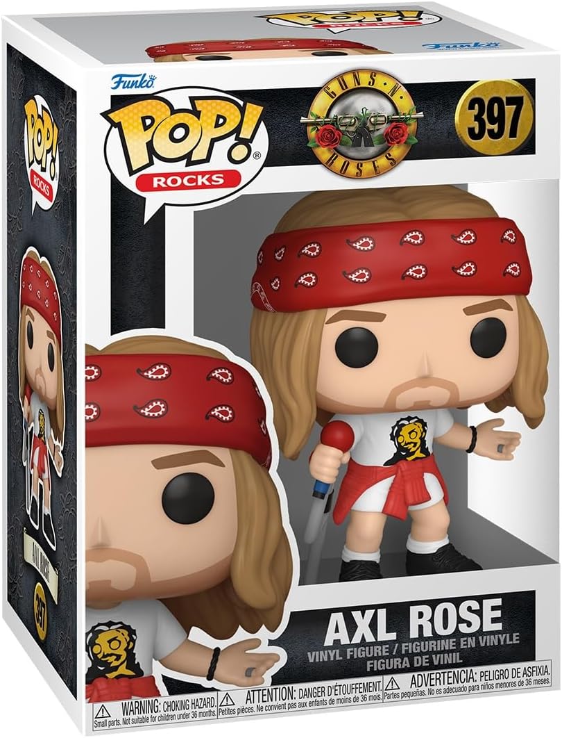 Original Funko Pop! Guns N' Roses - Axl Rose #397