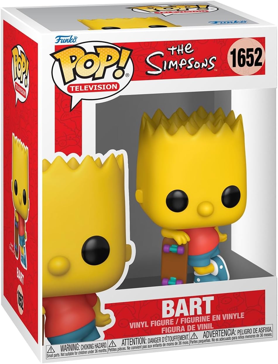 Original Funko Pop! The Simpsons - Bart #1652