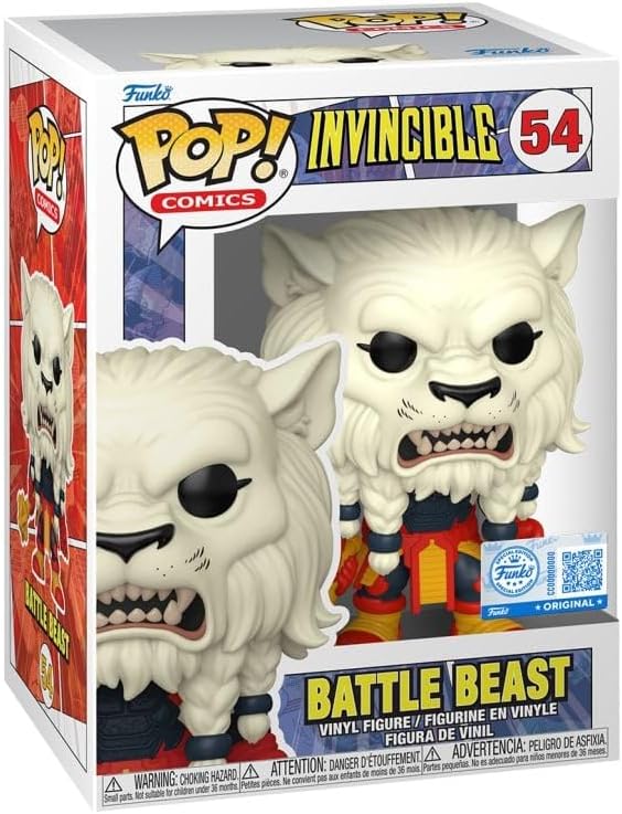 Original Funko Pop! Invincible - Battle Beast #54