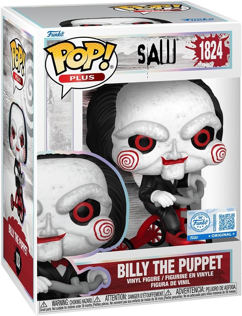 Original Funko Pop! SAW - Billy the Puppet #1824