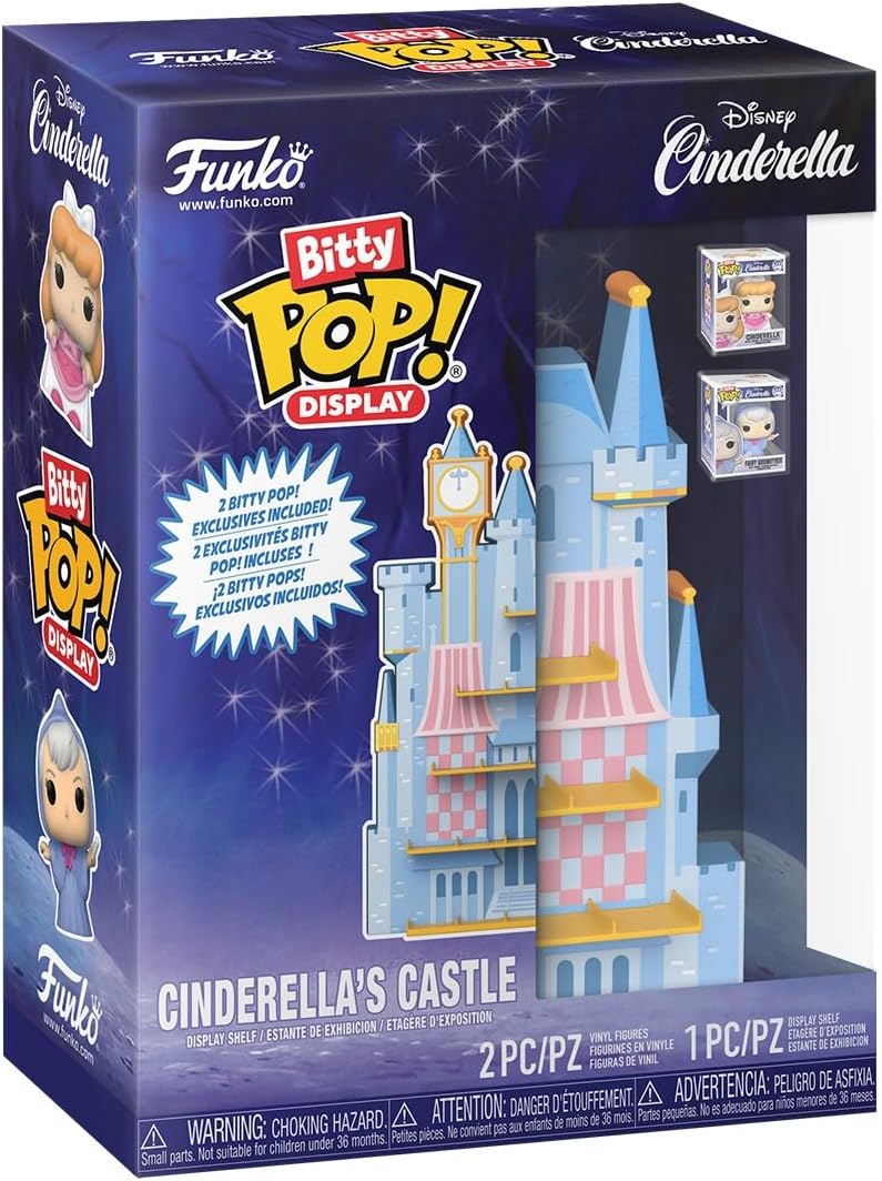 Original Funko Bitty Pop! Disney - Cinderella’s Castle Display