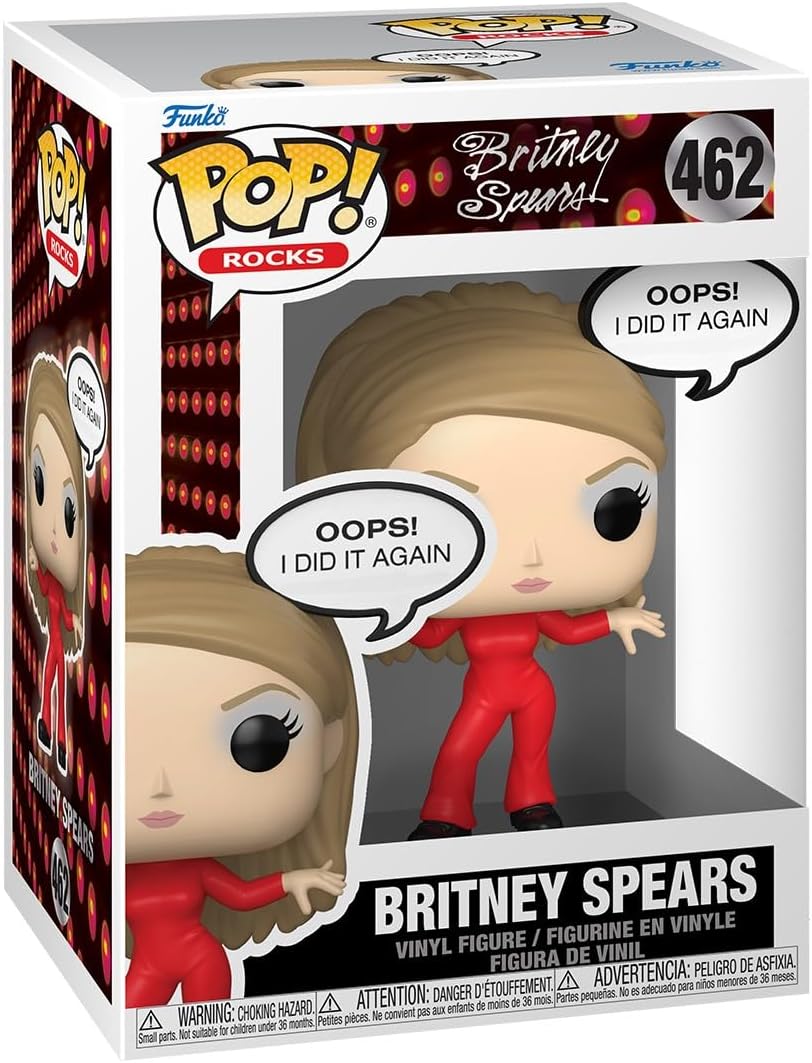 Original Funko Pop! Britney Spears - Britney #462 (Oops! I Did It Again)