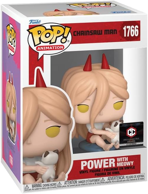 Original Funko Pop! Chainsaw Man - Power with Meowy #1766