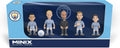 Minix Manchester City - 5 Pack Set (Guardiola, Haaland, De Bruyne, Foden, & Alvarez)