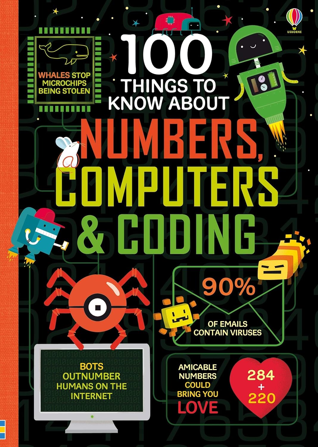 Usborne 100 Things to Know About - Numbers, Computers & Coding
