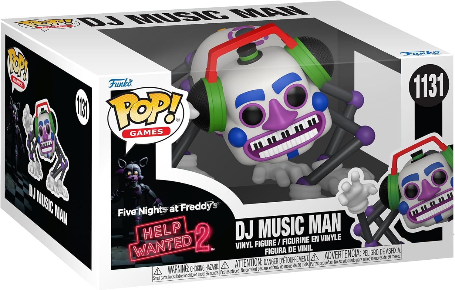 Original Funko Pop! Five Nights at Freddy's - DJ Music Man #1131