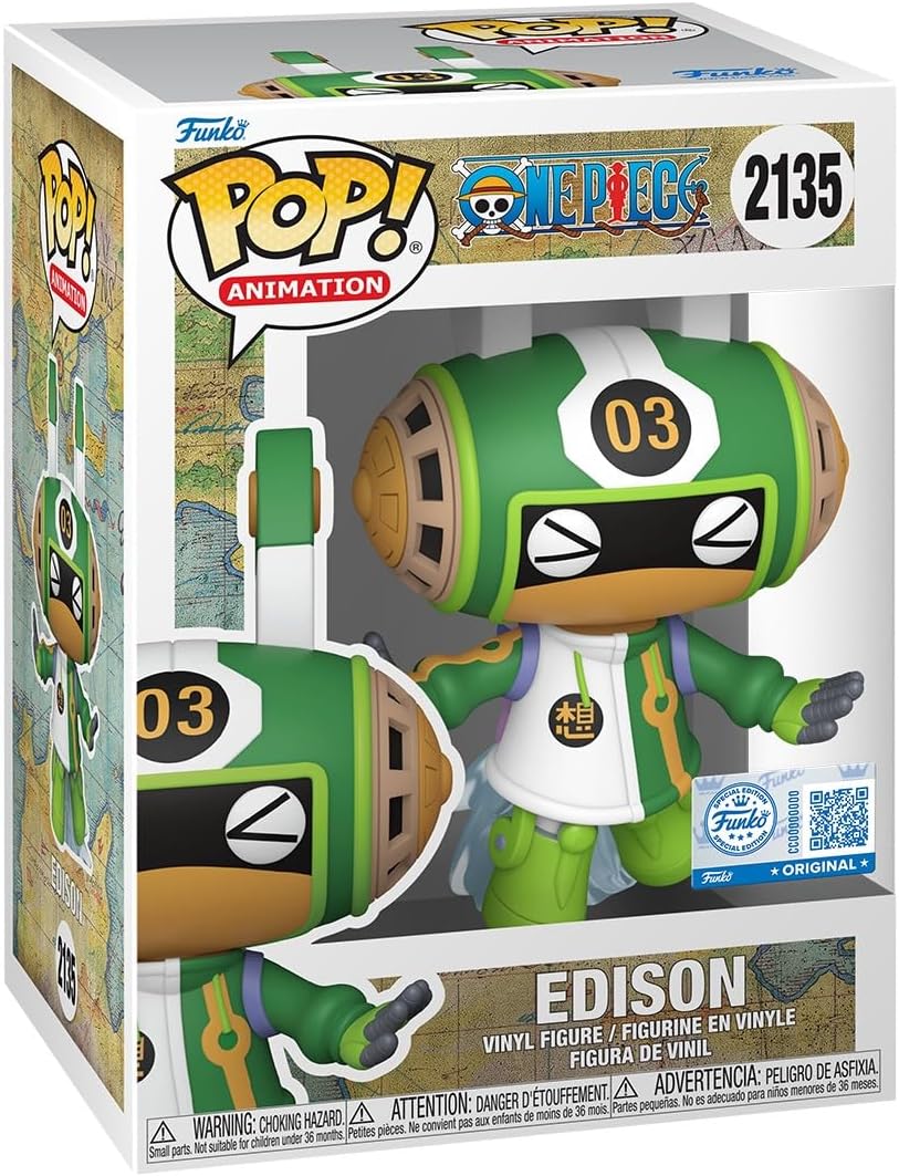 Original Funko Pop! One Piece - Edison #2135