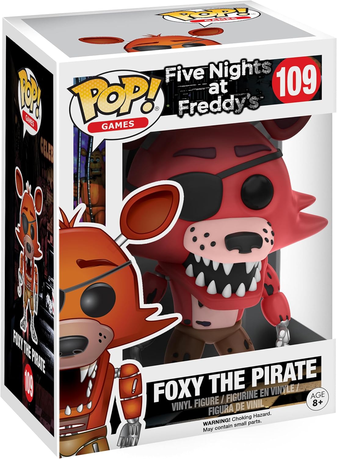 Original Funko Pop! Five Nights at Freddy's - Foxy the Pirate #109