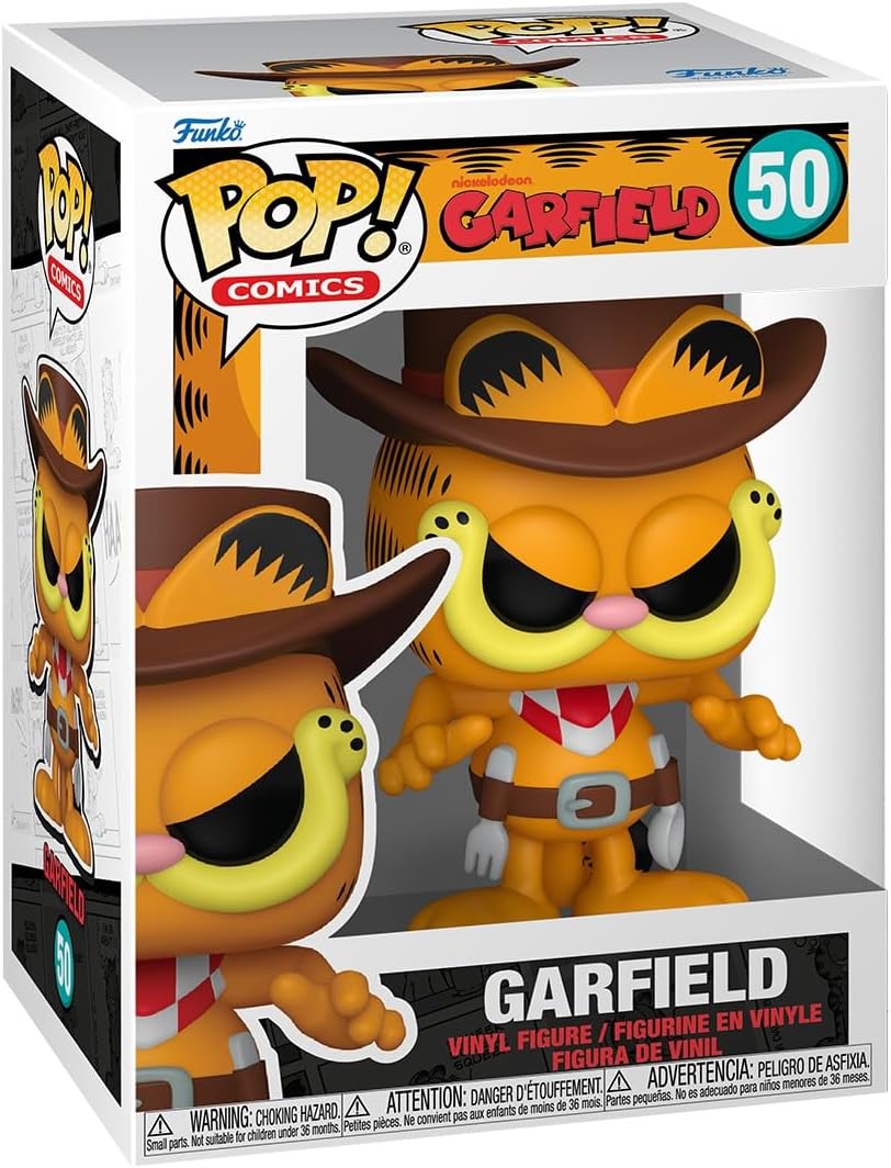 Original Funko Pop! Garfield - Garfield (Cowboy) #50