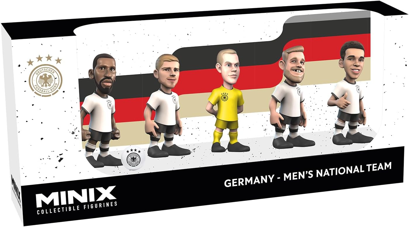 Minix Germany - 5 Pack Set (Rudiger, Brandt, Neuer, Fullkrug & Musiala)