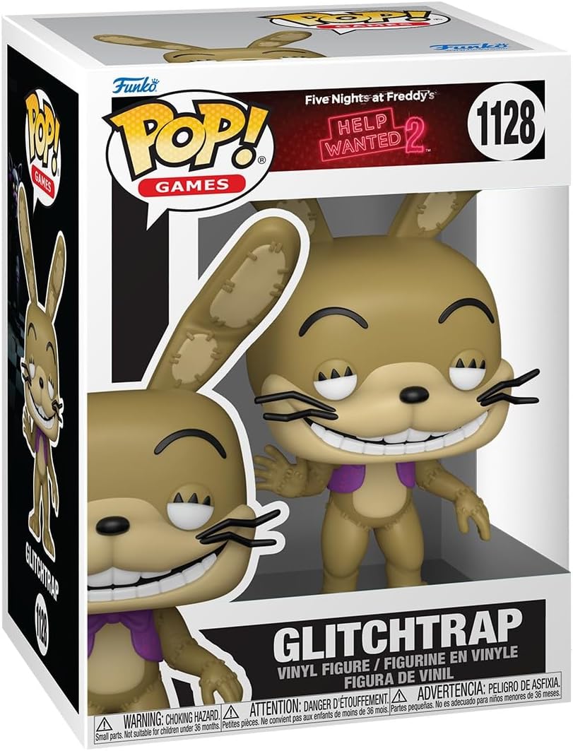 Original Funko Pop! Five Nights at Freddy's - Glitchtrap #1128