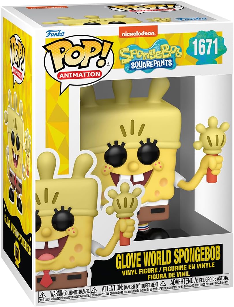 Original Funko Pop! Sponge Bob - SquarePants Glove World Sponge Bob #1671
