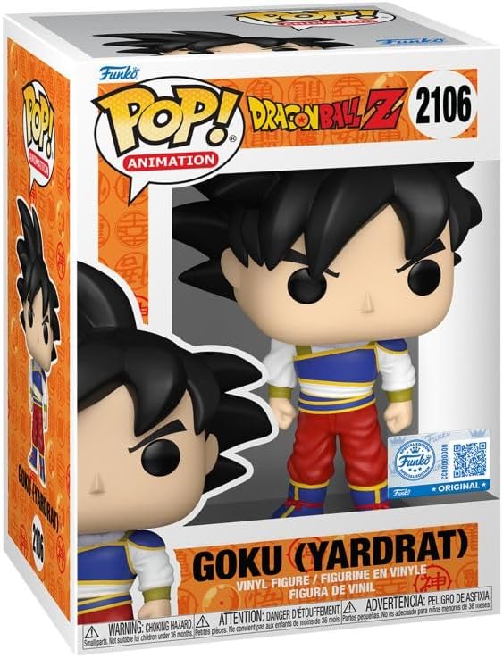 Original Funko Pop! Dragon Ball Z - Goku (Yardrat) #2106