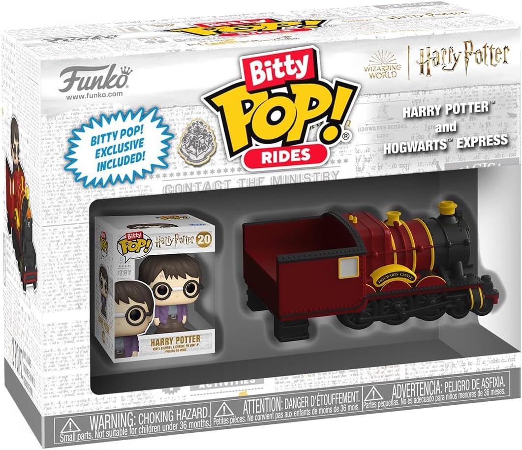 Original Funko Bitty Pop! Harry Potter with Hogwarts Express (ultra mini)