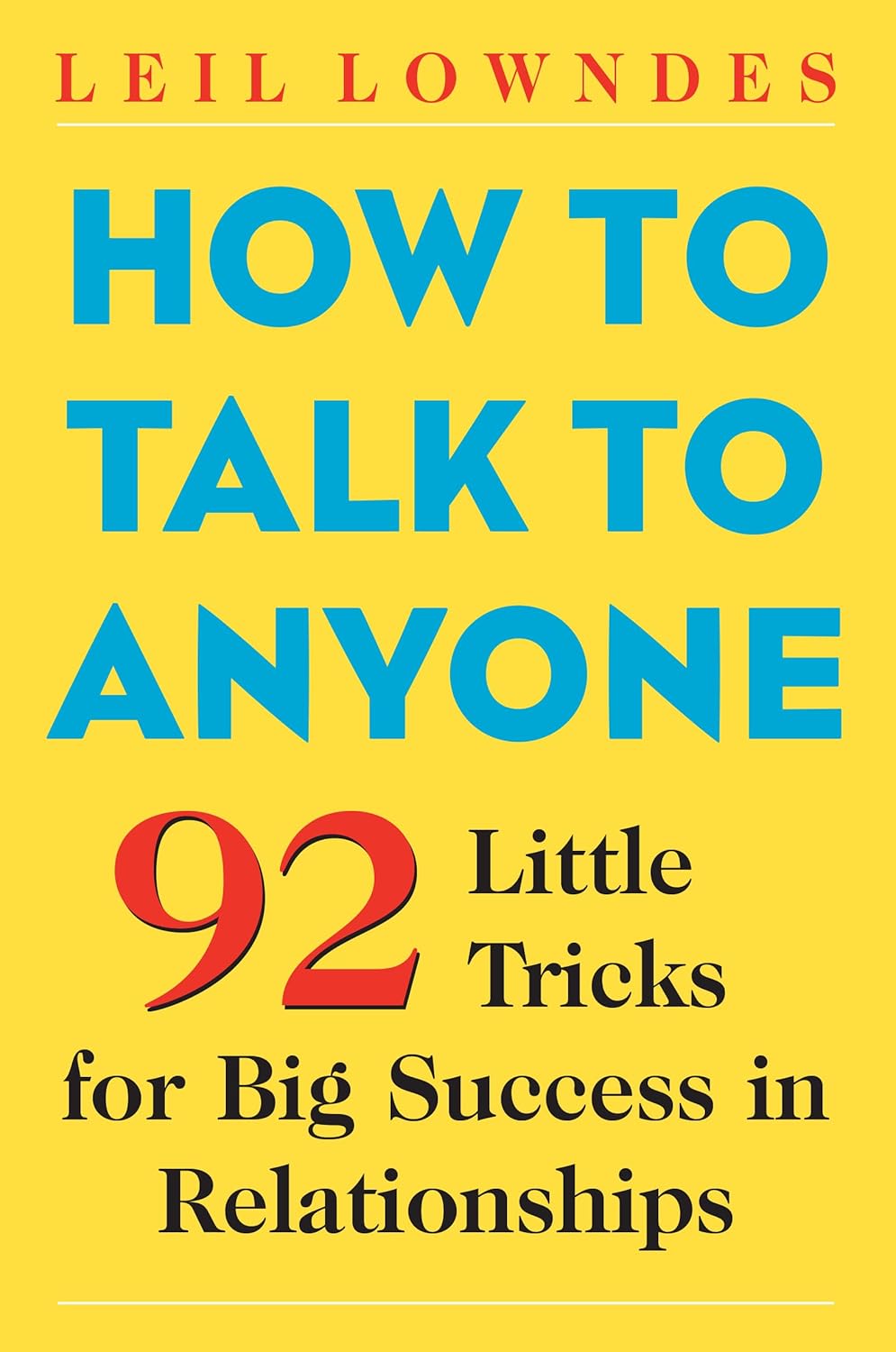 How To Talk to Anyone by Leil Lowndes (Paperback)