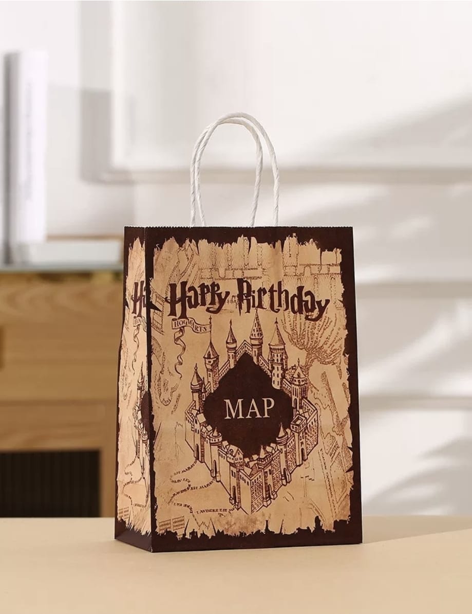 Harry Potter (Happy Birthday) Marauder's Map - Small Gift Bag