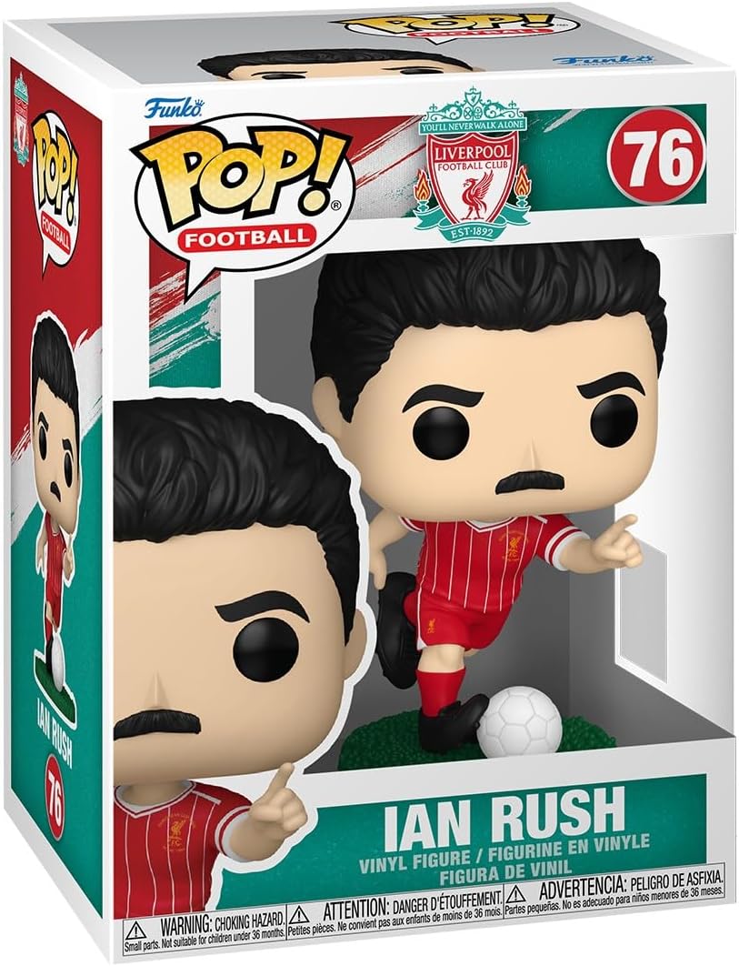 Original Funko Pop! Liverpool FC - Ian Rush #76