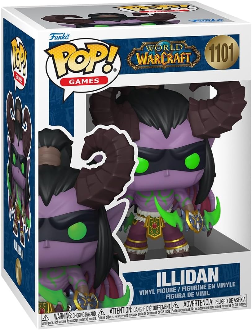 Original Funko Pop! World of Warcraft - Illidan #1101