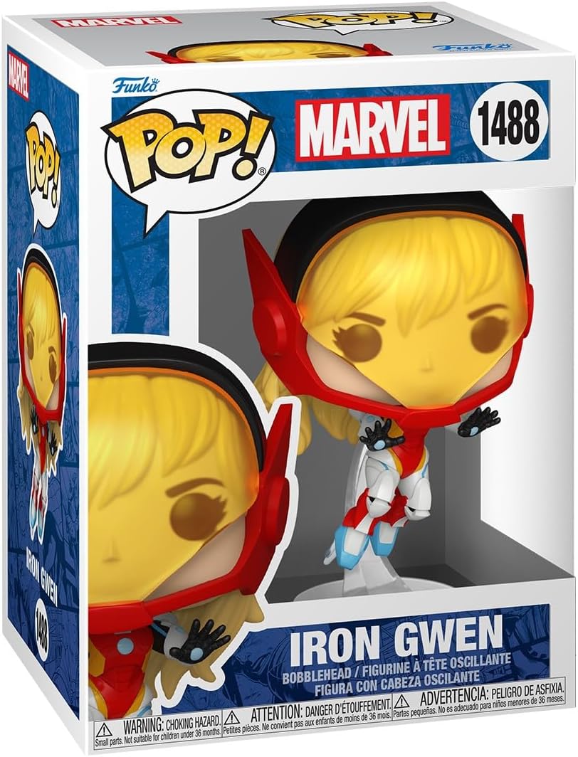 Original Funko Pop! Marvel - Gwen Verse Iron Gwen #1488