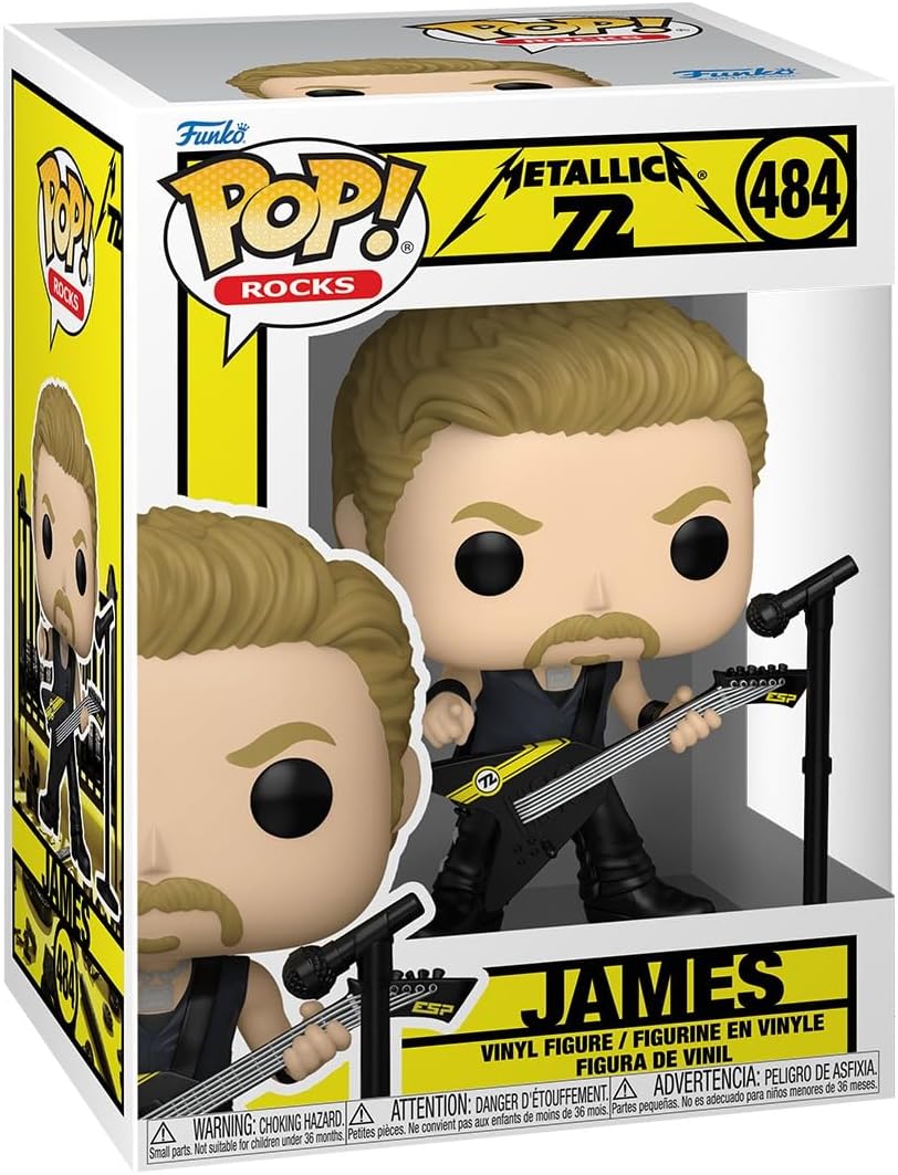 Original Funko Pop! Metallica - James #484