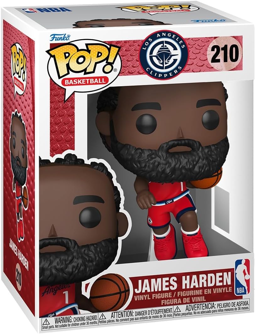 Original Funko Pop! NBA - James Harden (Clippers) #210