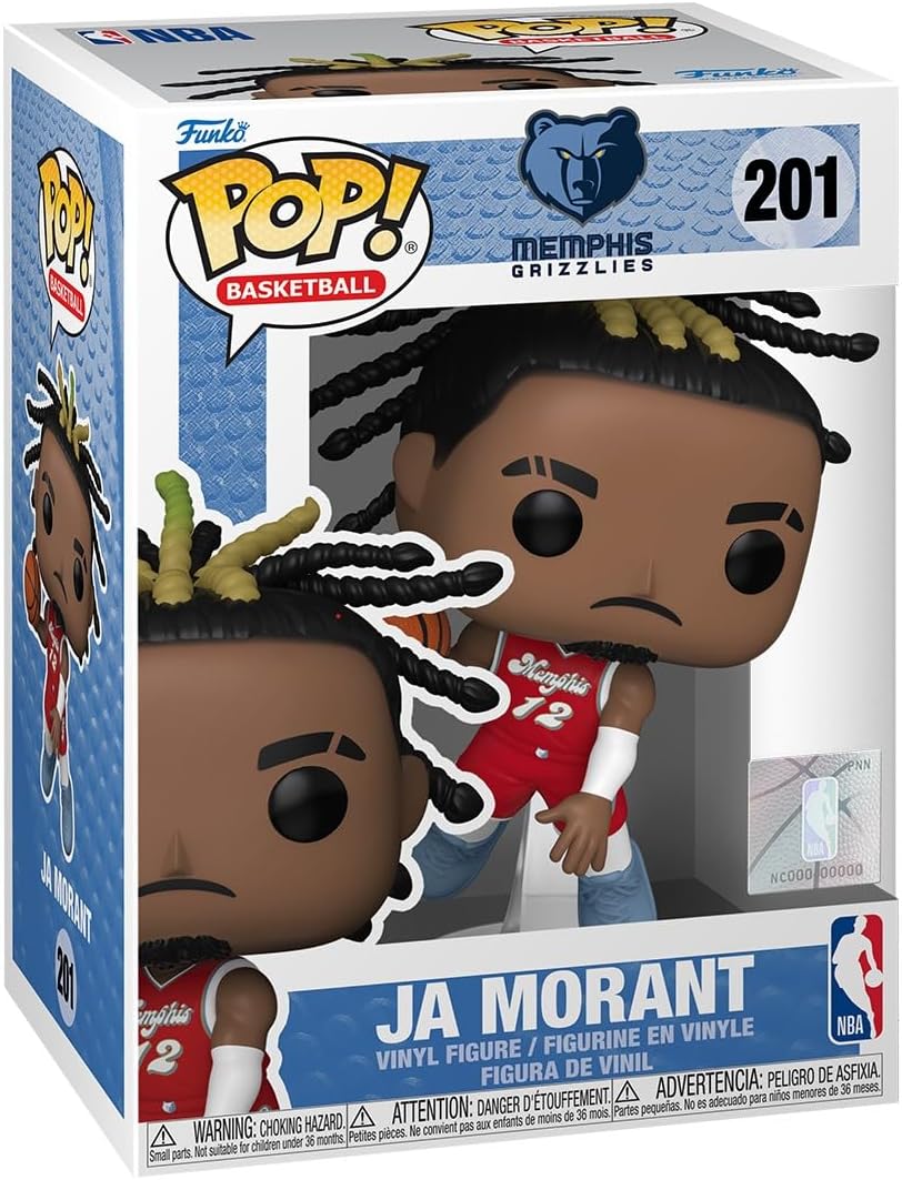 Original Funko Pop! NBA - Ja Morant (Grizzlies) #201
