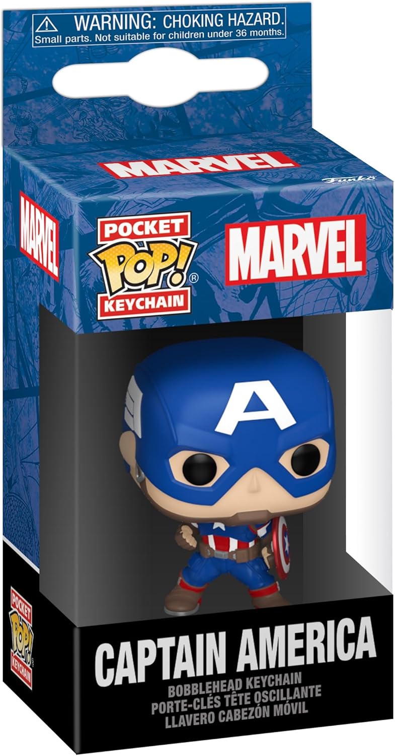 Original Funko Pocket Pop! Keychain - Captain America