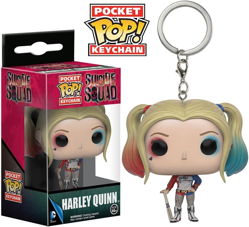 Original Funko Pocket Pop! Keychain - Suicide Squad Harley Quinn