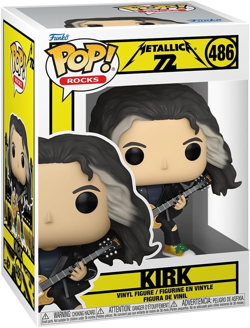 Original Funko Pop! Metallica - Kirk #486