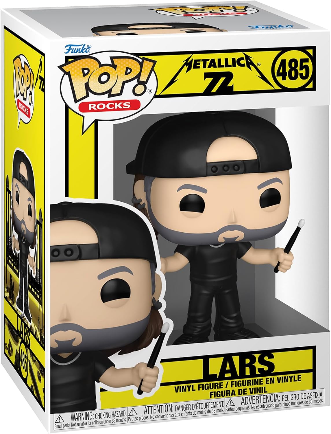 Original Funko Pop! Metallica - Lars #485