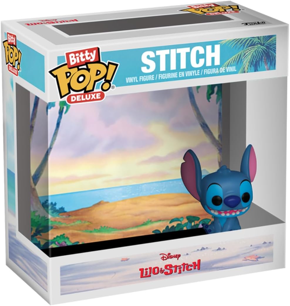 Original Funko Bitty Pop! Disney Lilo & Stitch - Stitch on Beach (ultra mini)